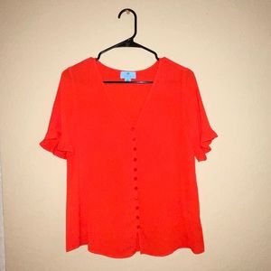 Blouse - Lightweight, Orange